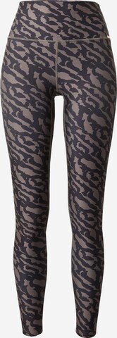 Athlecia Skinny Sportbroek 'Mist' in Zwart: voorkant