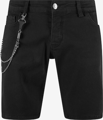 2Y Premium Regular Jeans in Black: front