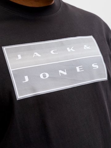T-Shirt 'JCOFUSION' Jack & Jones Plus en noir