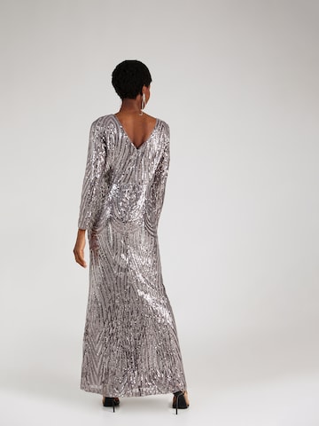 Robe de soirée Papell Studio en gris