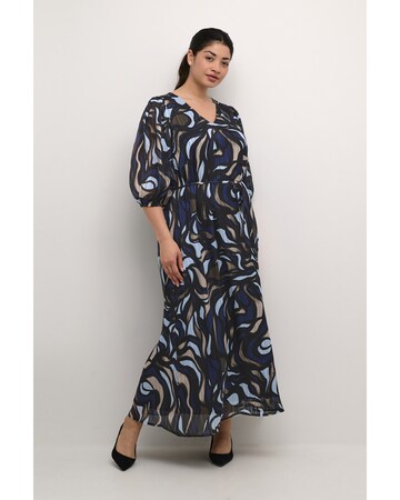 KAFFE CURVE Kleid in Blau