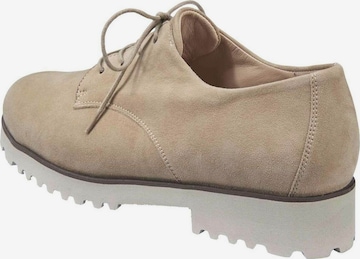 BASLER BY WALDLÄUFER Lace-Up Shoes in Beige