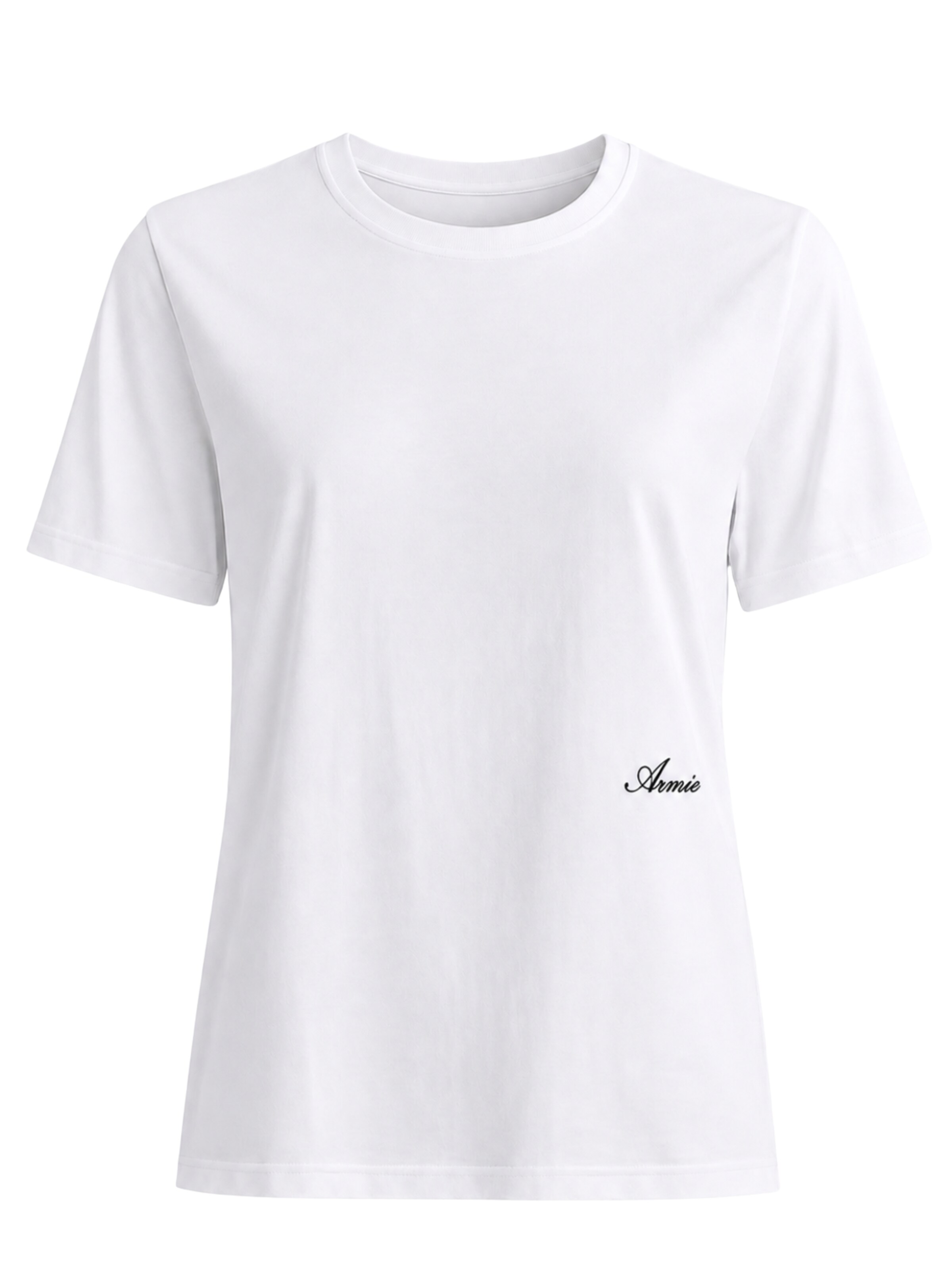 ARMIE Shirt 'The Carina'‌‌‌‌‌‌‌ in Weiß: Vorderseite