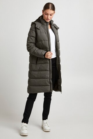 Oxmo Winter Coat 'SOLIANA' in Grey