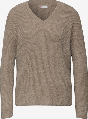 Pull-over STREET ONE en marron : devant