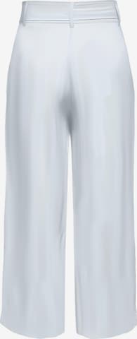 ONLY Wide leg Pleat-Front Pants 'Caro' in White