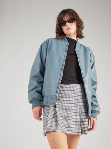 TOPSHOP Between-Season Jacket in Blue: front