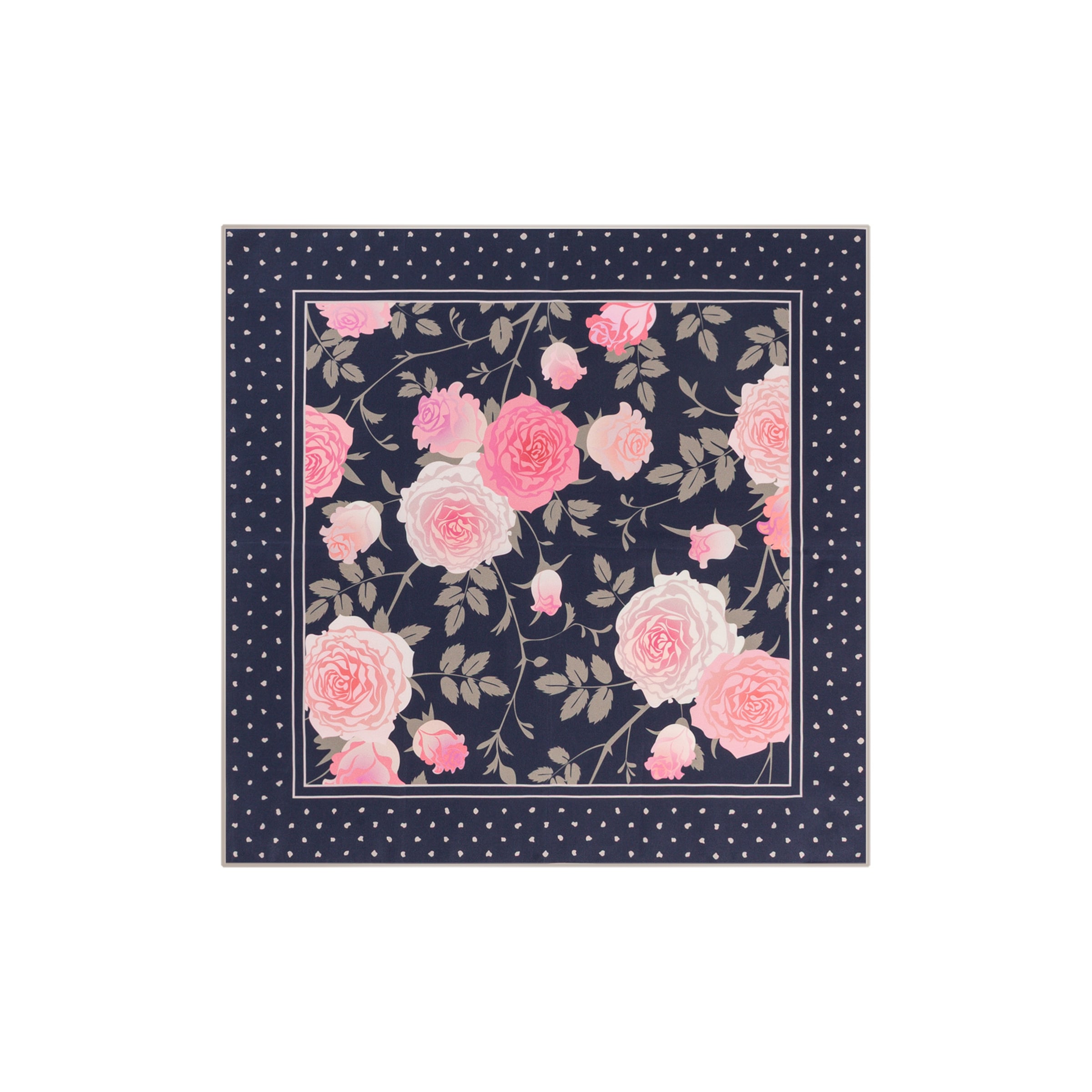 Foulard ' Dagmar ' di Roeckl in nero: frontale