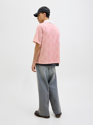 Maglietta 'JCORetreat' di JACK & JONES in rosa