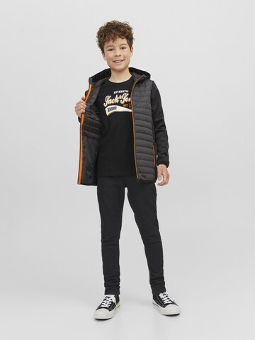 Skinny Jean 'Liam' Jack & Jones Junior en noir