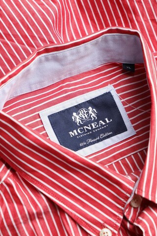 Mc Neal Button Up Shirt in XL in Red