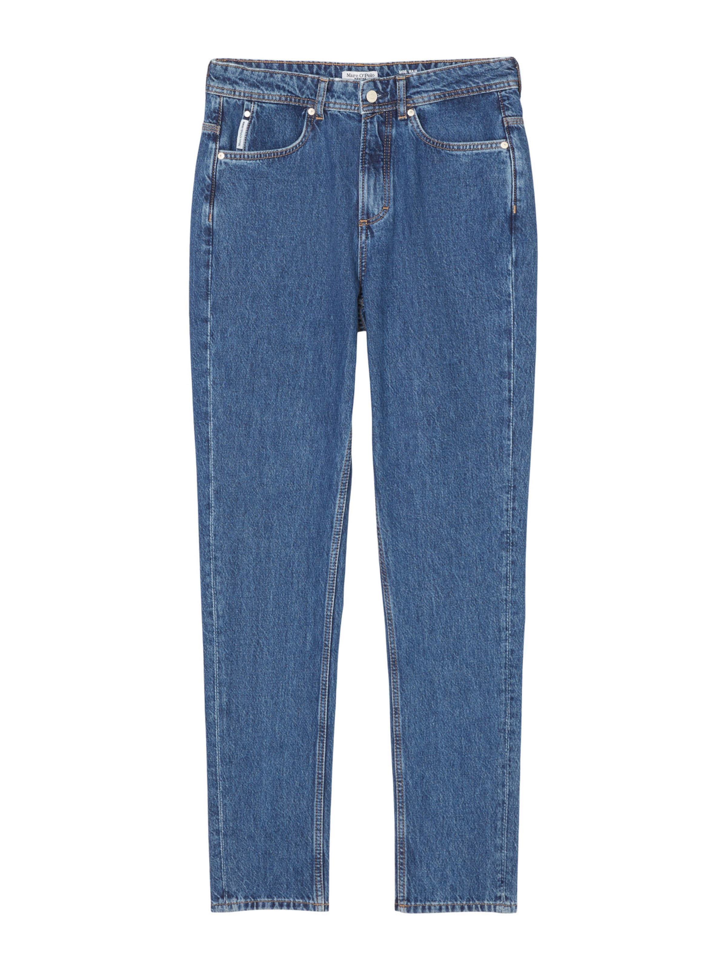 Marc O'Polo DENIM Regular Jeans in Blauw: voorkant