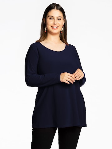 Yoek Tunic 'Tiffany' in Blau: predná strana