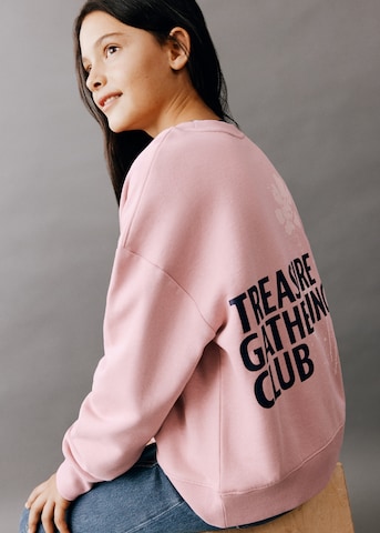 MANGO KIDS Sweatshirt 'JANE' i rosa