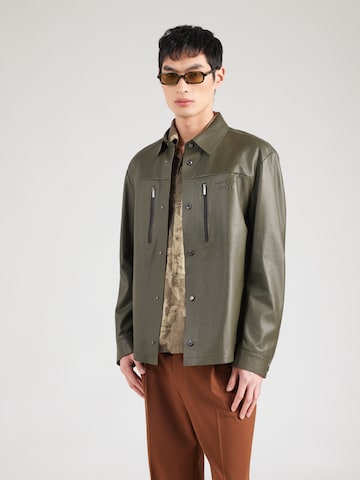 BOSS Prehodna jakna 'Spirit' | zelena barva: sprednja stran