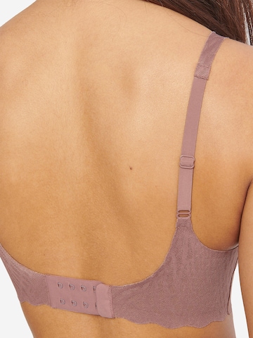 Bustier Soutien-gorge ' Blue ZERO Feel Bliss ' SLOGGI en marron