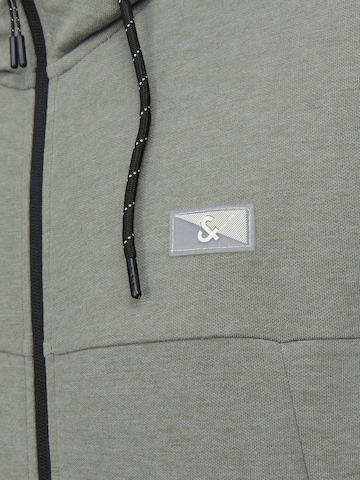 JACK & JONES - Sudadera con cremallera 'Air' en gris