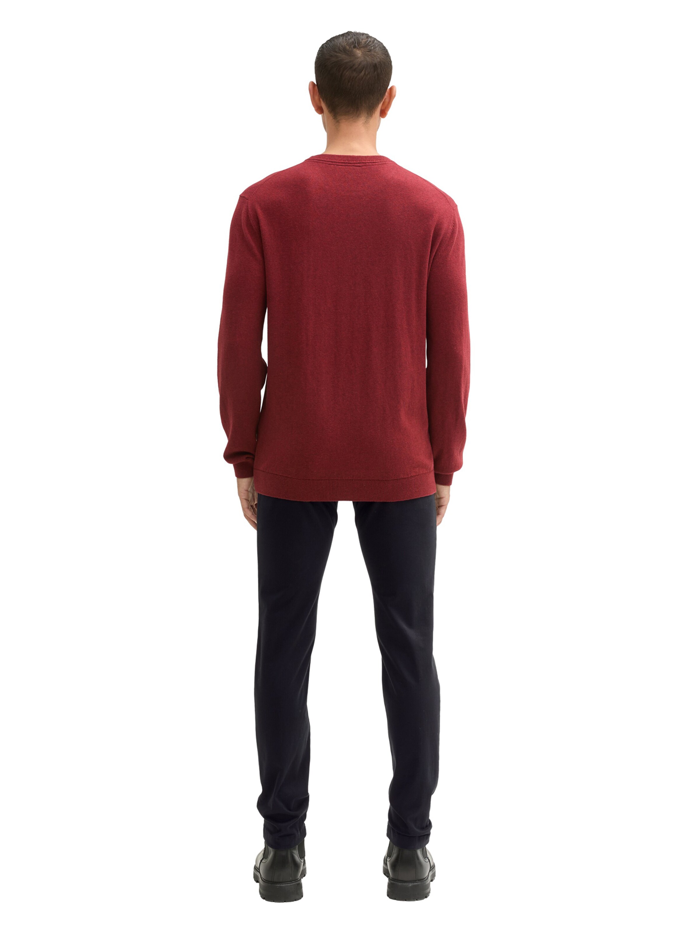 Slimfit Pantaloni chino 'Travis' di TOM TAILOR in nero