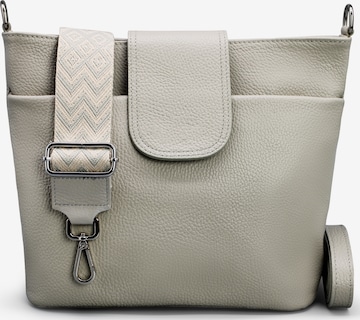 Adel Bags Schultertasche 'Sara' in Grau: Vorderseite