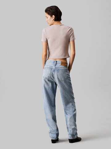 Calvin Klein Jeans Top 'Milano ' in Beige