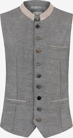 STOCKERPOINT Traditional Vest 'Domenico' in Grey: front