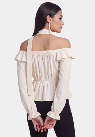 faina - Blusa en beige