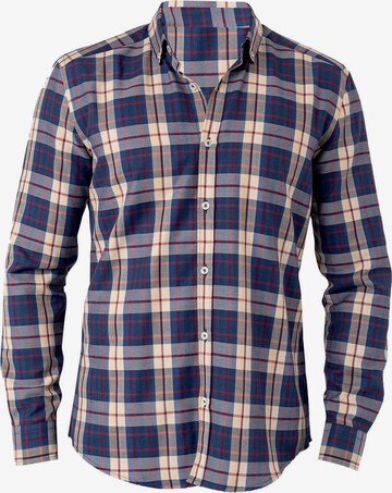 Camicia di Felix Hardy in blu: frontale