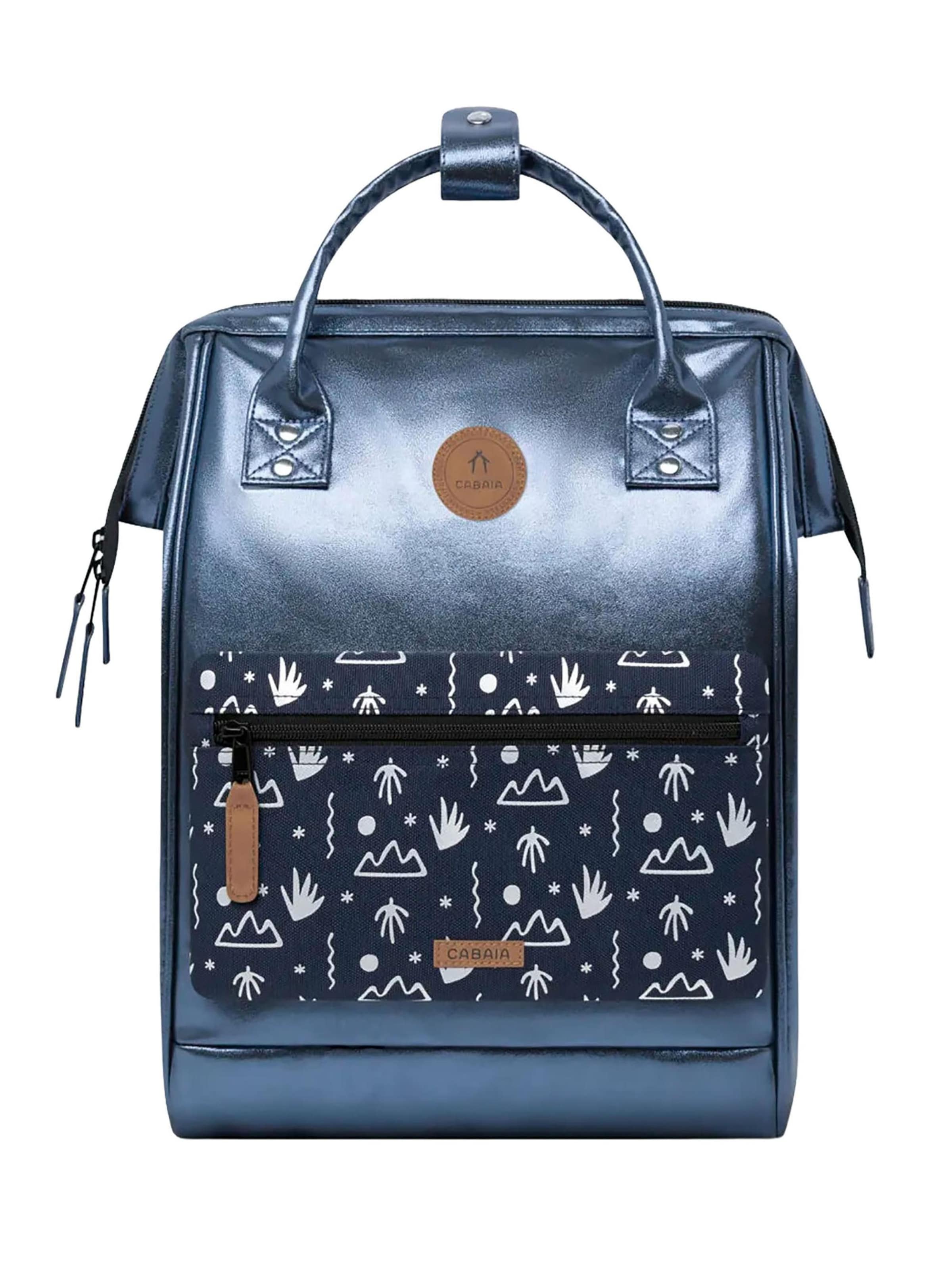 Cabaia Backpack 'Adventurer Iridescent' in Blue