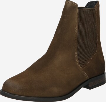 Apple of Eden Chelsea Boots in Brown: front