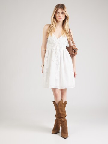 ABOUT YOU Summer Dress 'Flora' in White