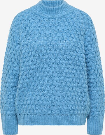 Pull-over IZIA en bleu : devant