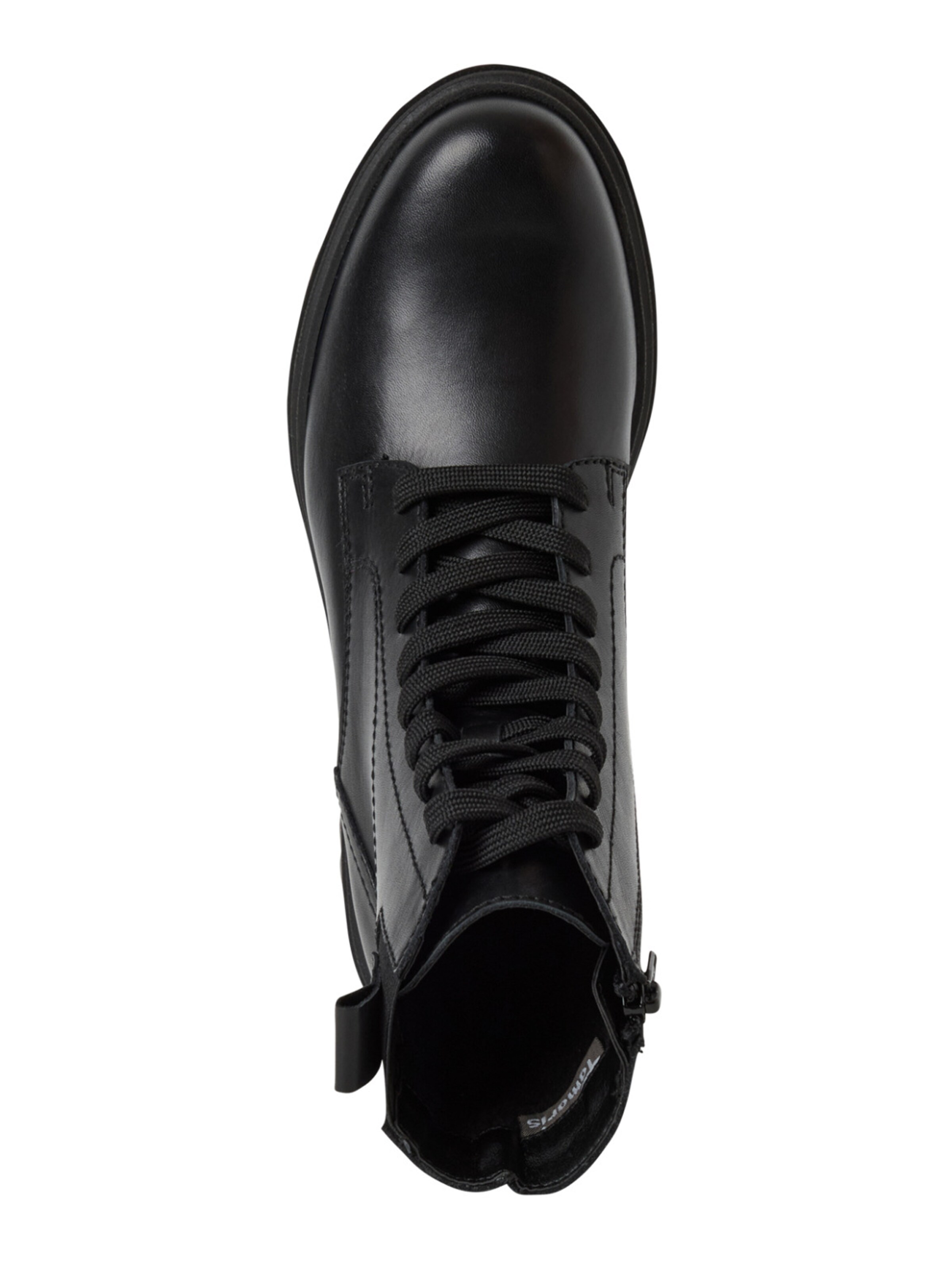 Tamaris Schnürstiefelette in Schwarz