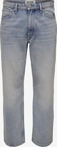 Only & Sons Loosefit Jeans 'FADE' in Blauw: voorkant
