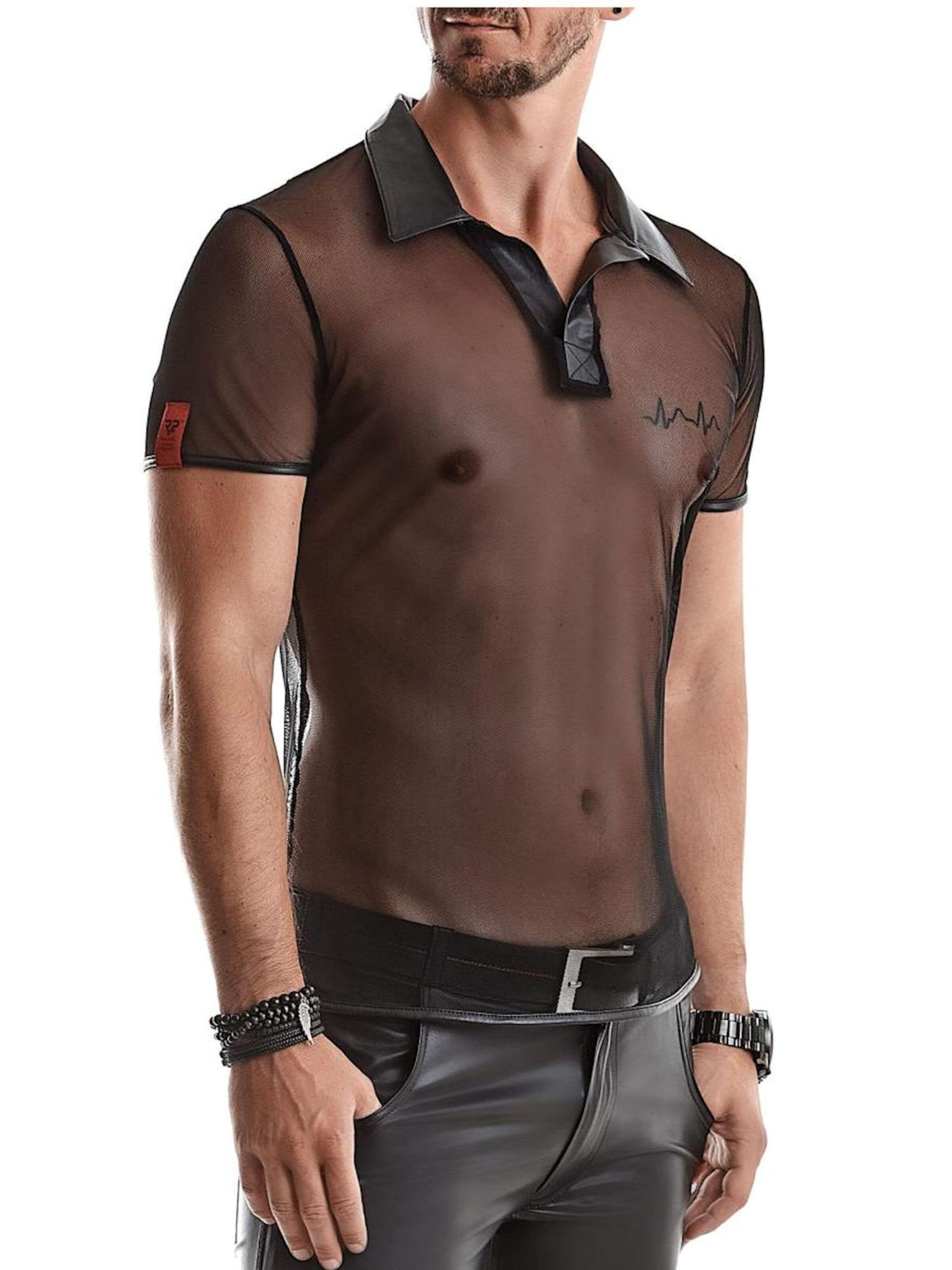 Regnes Fetish Planet Shirt 'Roberto' in Black