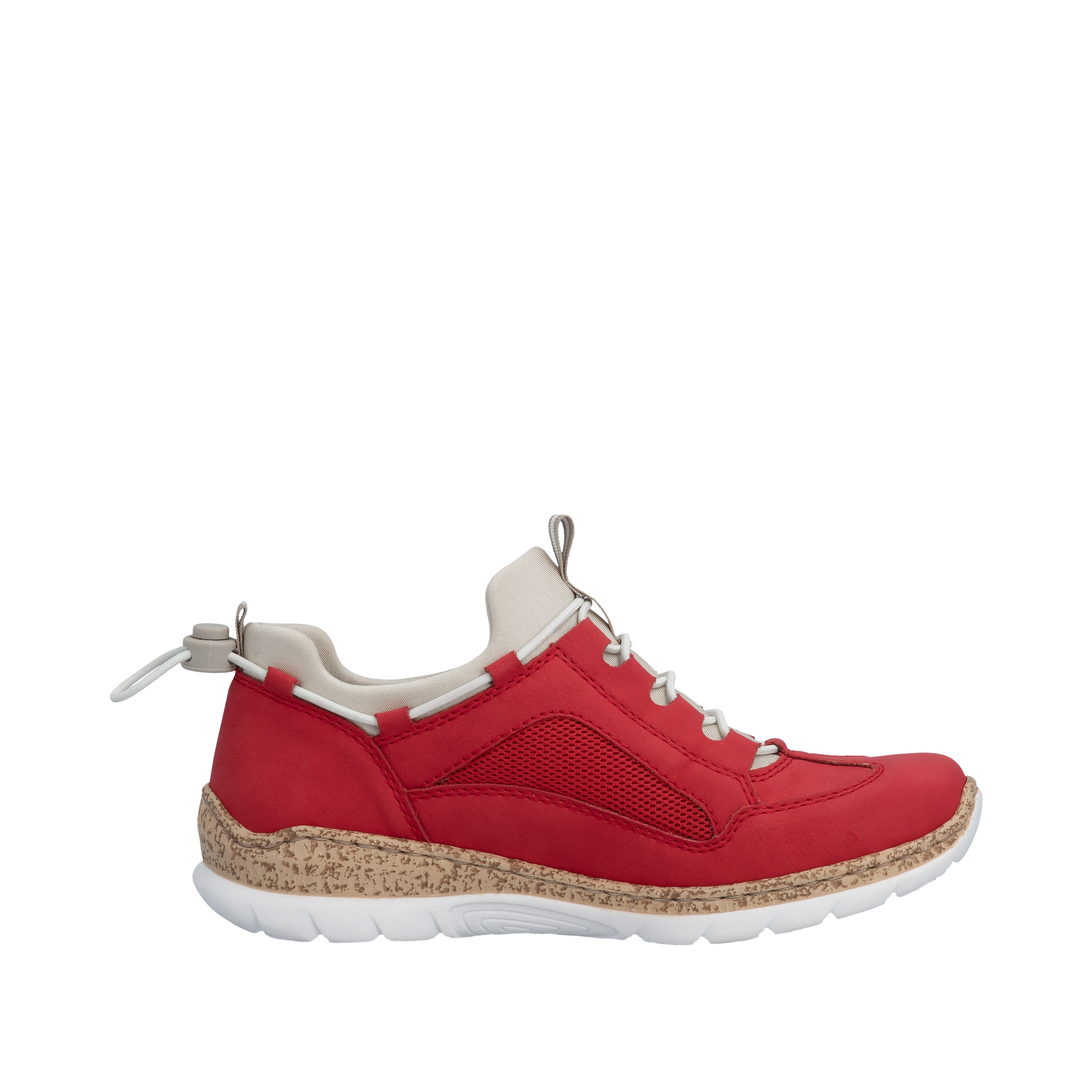 Rieker Slipper 'N42F9' in Rot