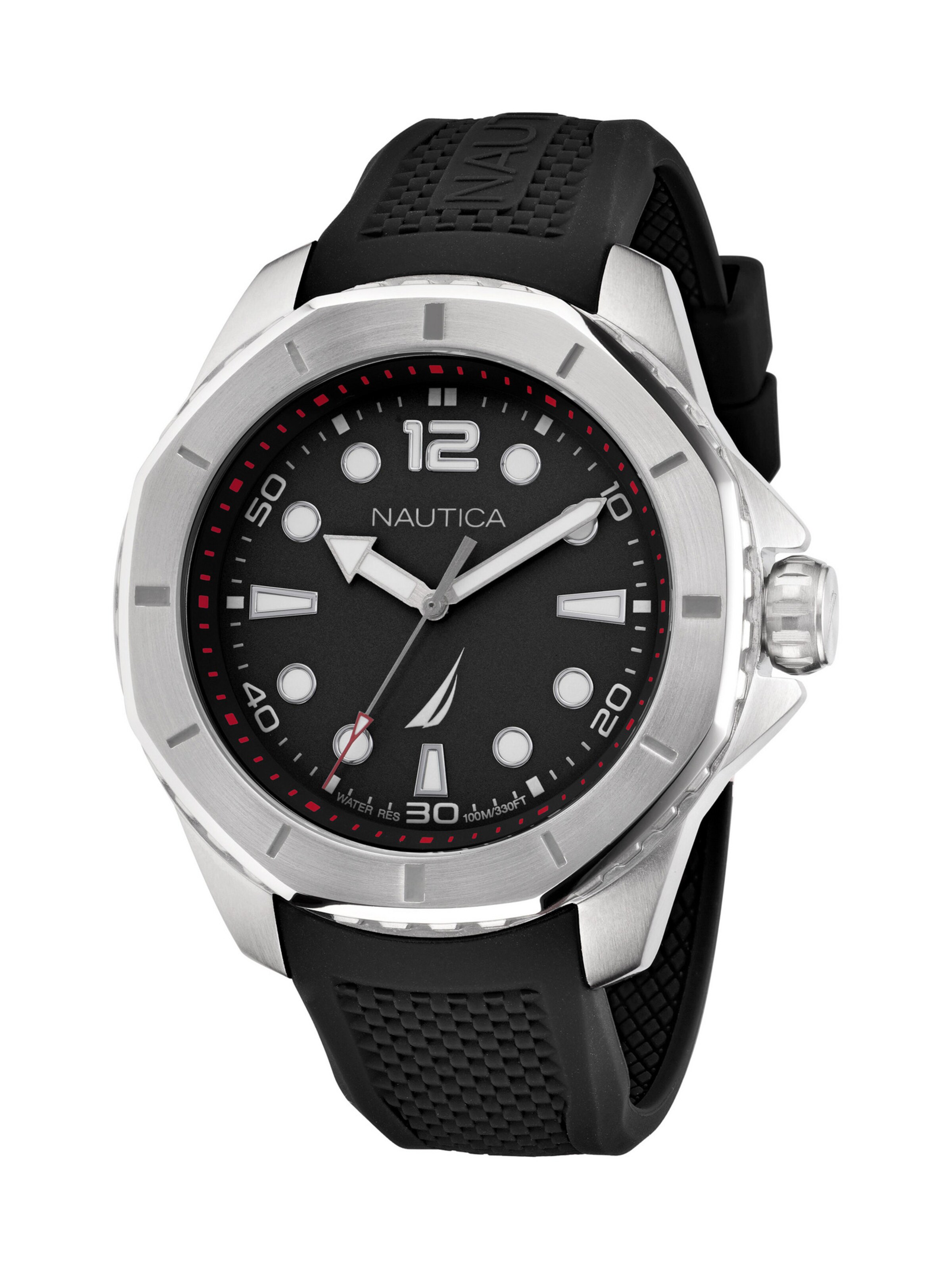 Orologio analogico 'Nautica Gents' di NAUTICA in nero