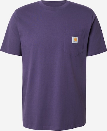 T-Shirt Carhartt WIP en violet : devant