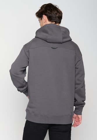 GREENBOMB Sweatshirt 'Bike Mountain Pines' in Grijs