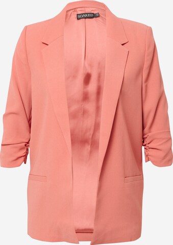 SOAKED IN LUXURY Blazer 'Shirley' in Pink: front