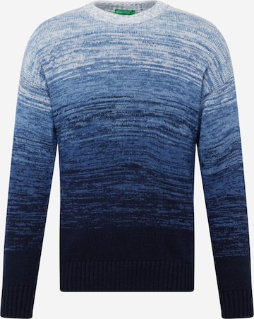 UNITED COLORS OF BENETTON Sweater in Blue: front
