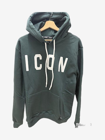 Sweat-shirt ICON en blanc : devant
