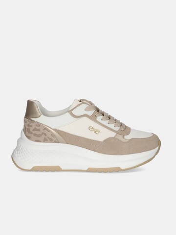Baskets basses '2315-52RG58' EXE en beige : devant