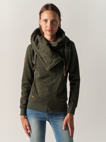 Veste de survêtement KOROSHI en vert : devant