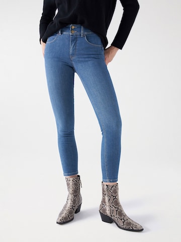 Skinny Jean Salsa Jeans en bleu : devant