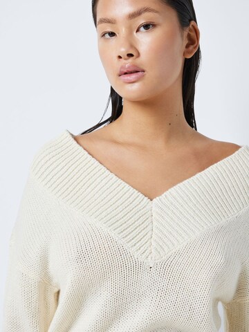 Pullover 'Sanny' di Noisy may in beige