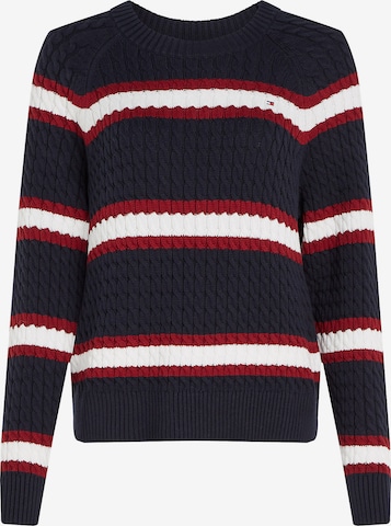 TOMMY HILFIGER Pulóver - kék: elől