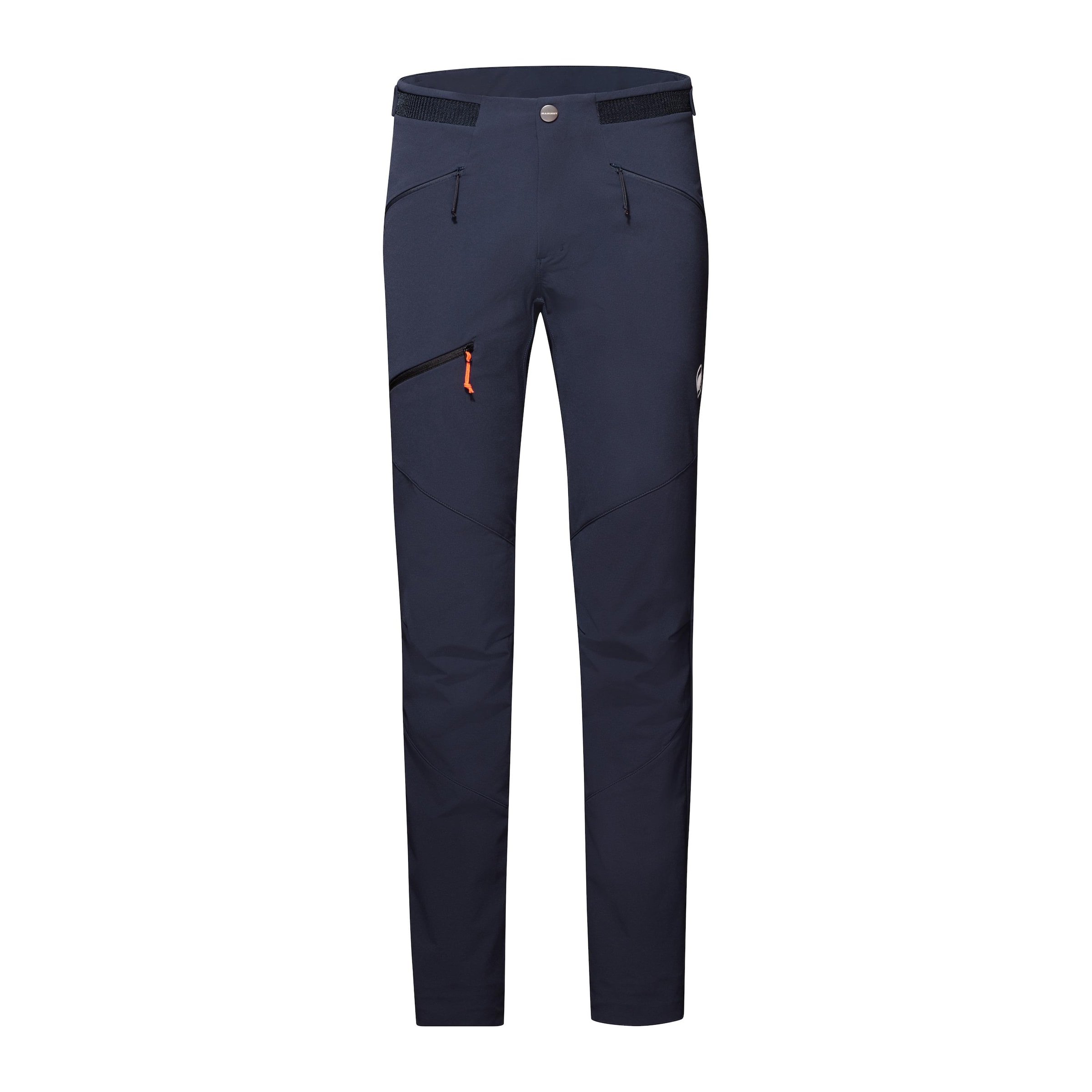 MAMMUT Slimfit Outdoorhose ‘Taiss’ in Blau: Vorderseite