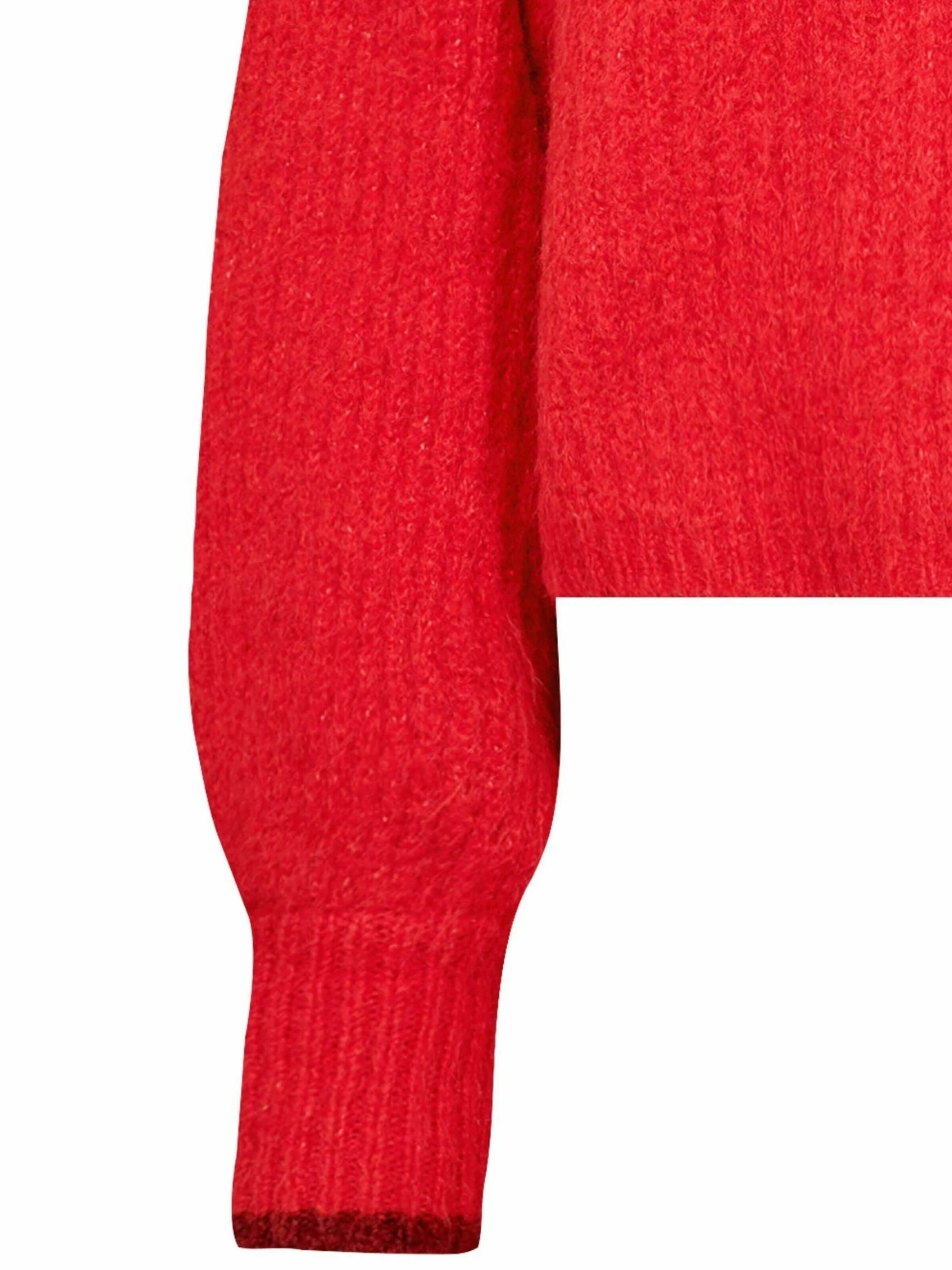 Pull-over 'CoralieCC' co'couture en rouge