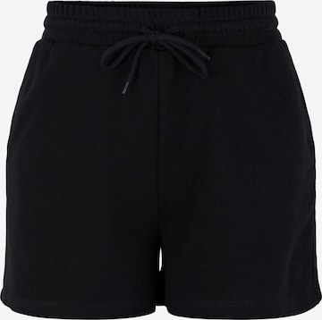 PIECES Shorts 'Chilli' in Schwarz: predná strana