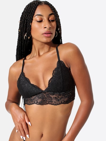 Bustino Reggiseno di Yenita in nero: frontale